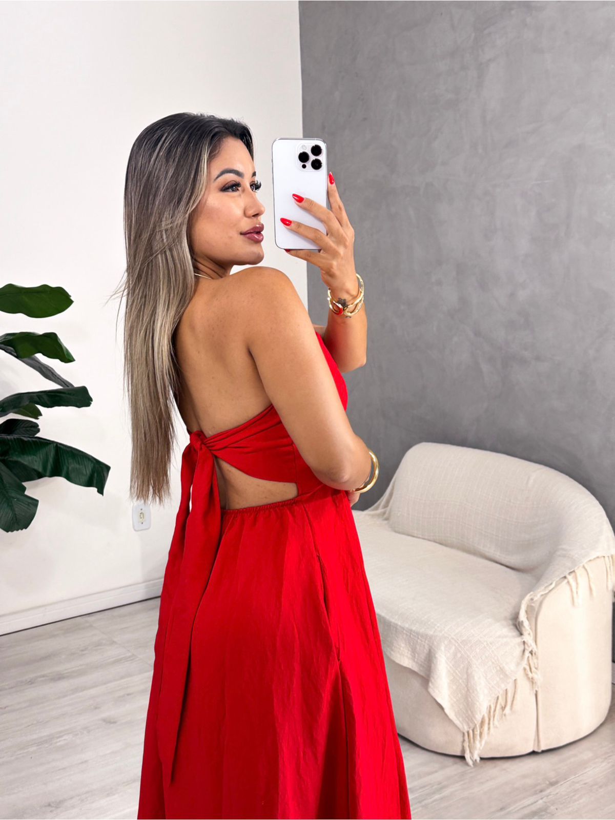 Vestido Isadora Longo